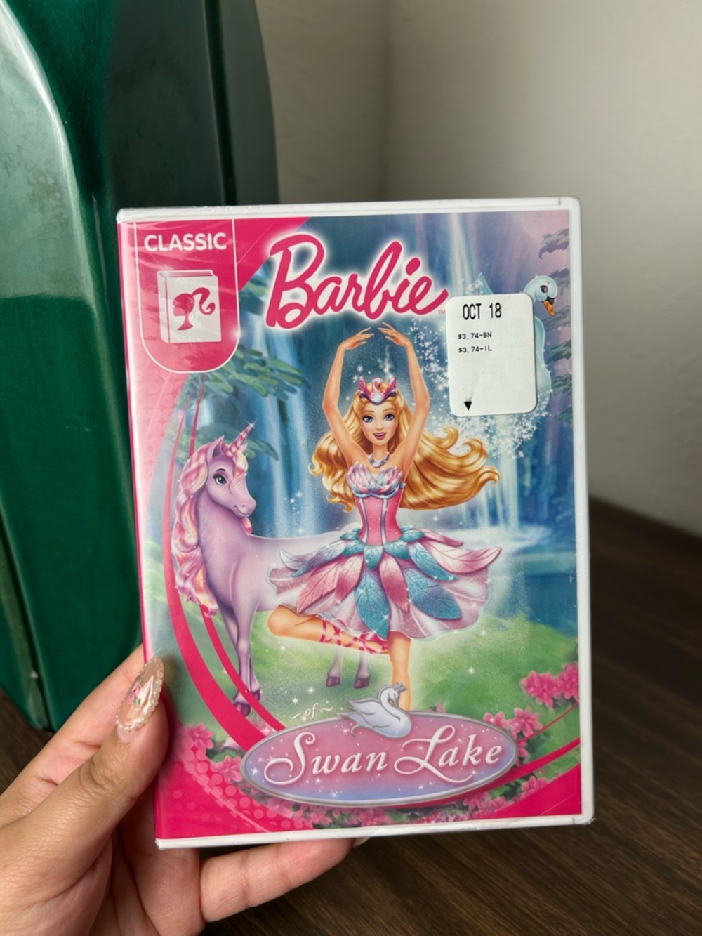 Barbie Swan Lake sealed DVD